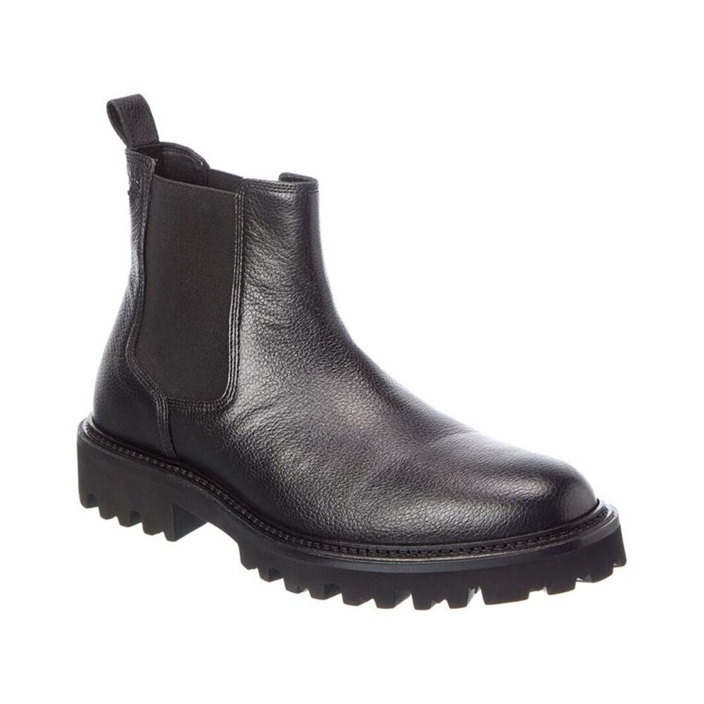 Hugo Boss Julyo Leather Boot, Black